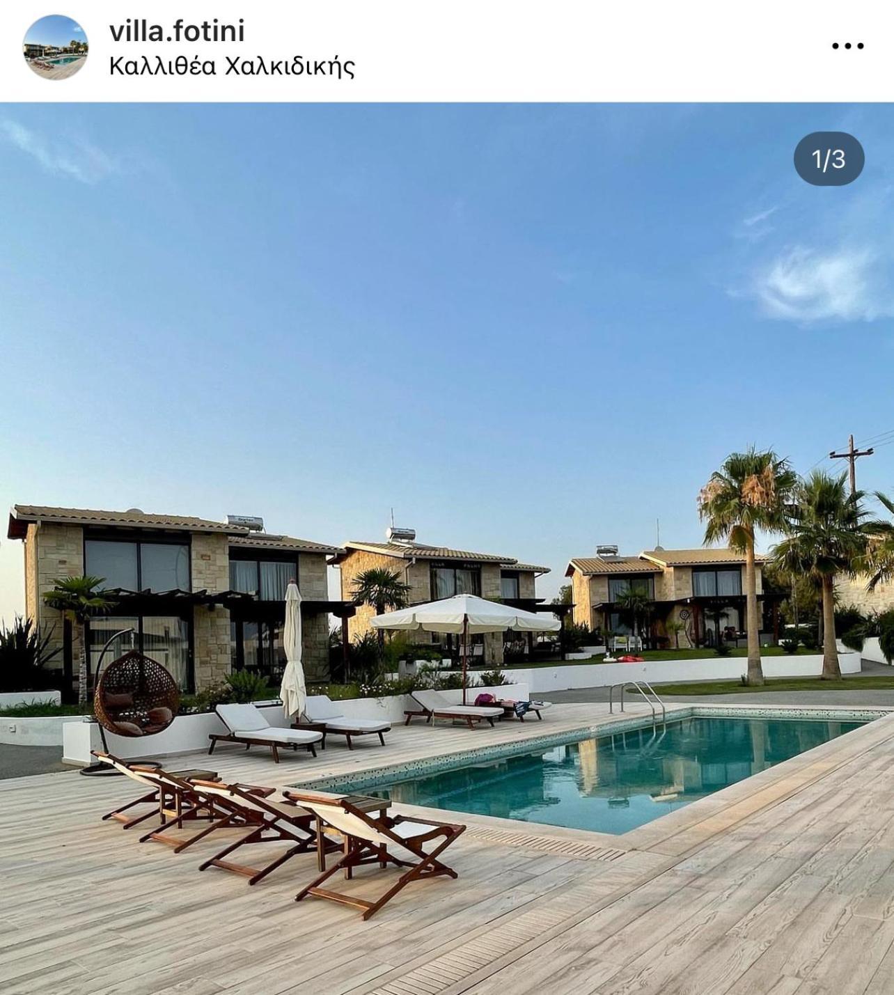 Villa Fotini Kallithea  Eksteriør billede